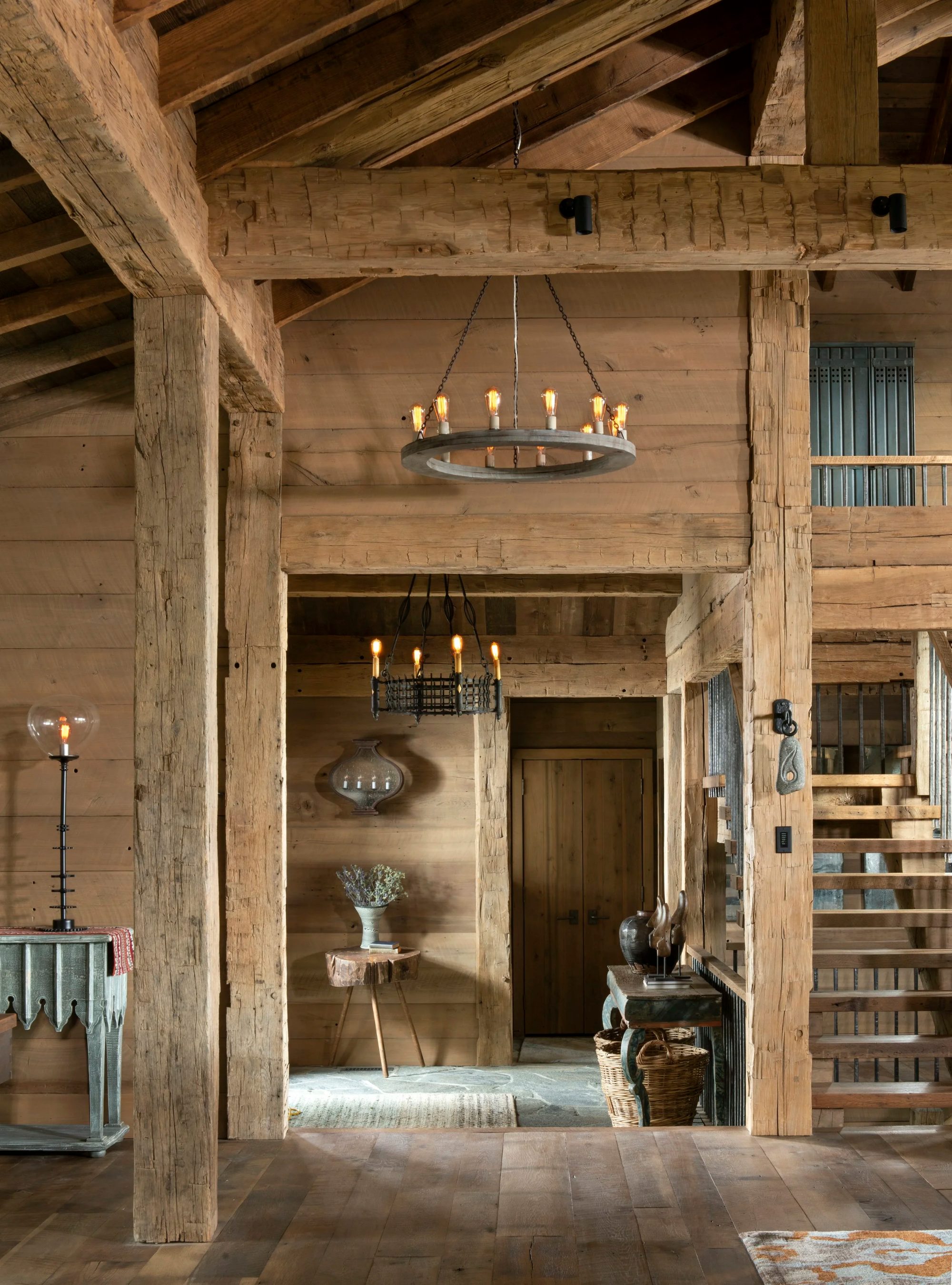 Intérieur de chalet à Megève